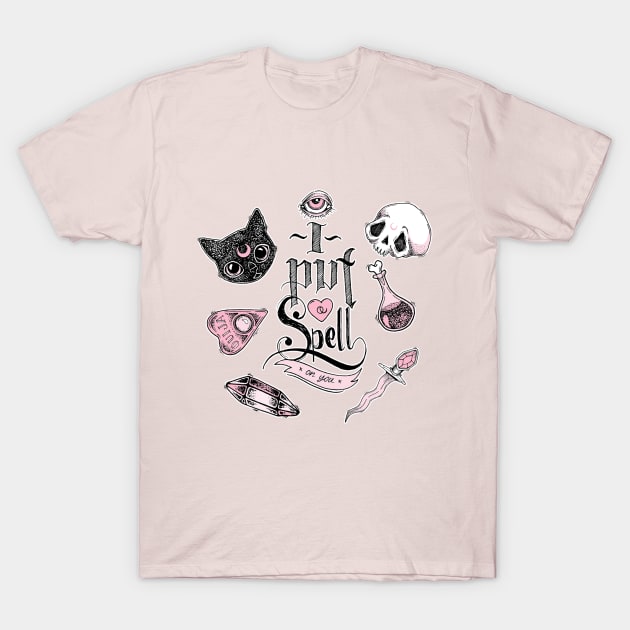 Hocus Pocus Spell T-Shirt by T-shirt Factory